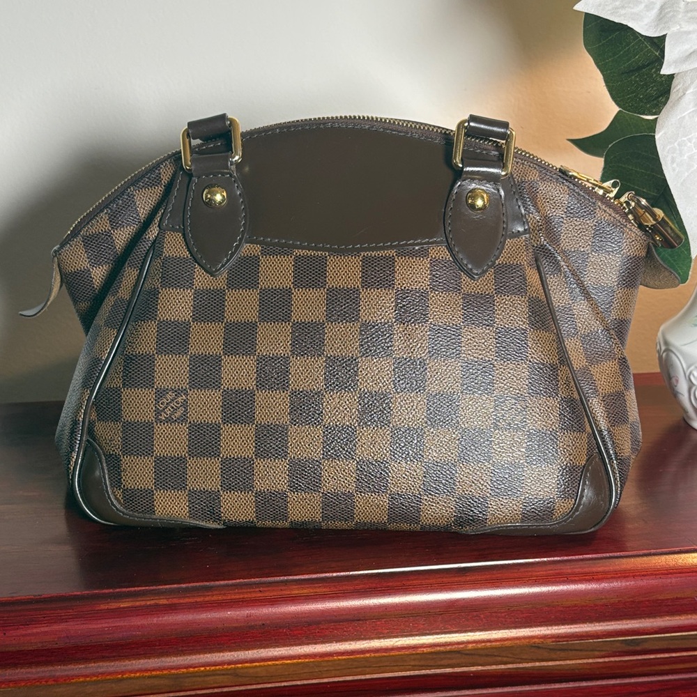 Louis Vuitton Damier Dark Brown Ebene Satchel EUC - Picture 2 of 15